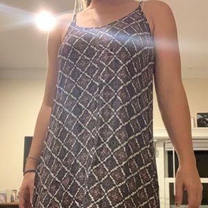 En Creme flowy maxi dress